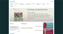 Desktop Screenshot of dragt.dk