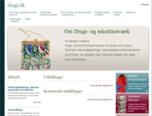 Tablet Screenshot of dragt.dk